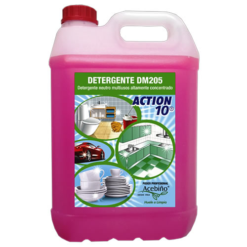DETERGENTE DM205 ACTION 10 5 L.
