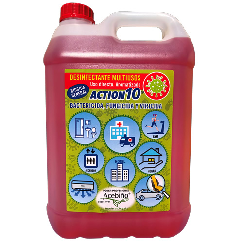 DESINFECTANTE MULTIUSOS ACTION 10 5 LITROS